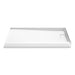KOHLER K-44156 Stoneridge 60" x 36" corner shower base, right drain, honed white