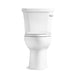 KOHLER K-44298-RA Highline Two-piece Elongated Toilet, 1.0 GPF