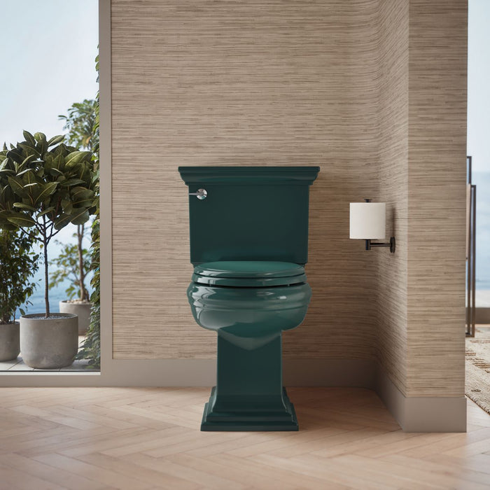 KOHLER K-4434 Memoirs Stately Toilet tank, 1.28 gpf, teal - view 4