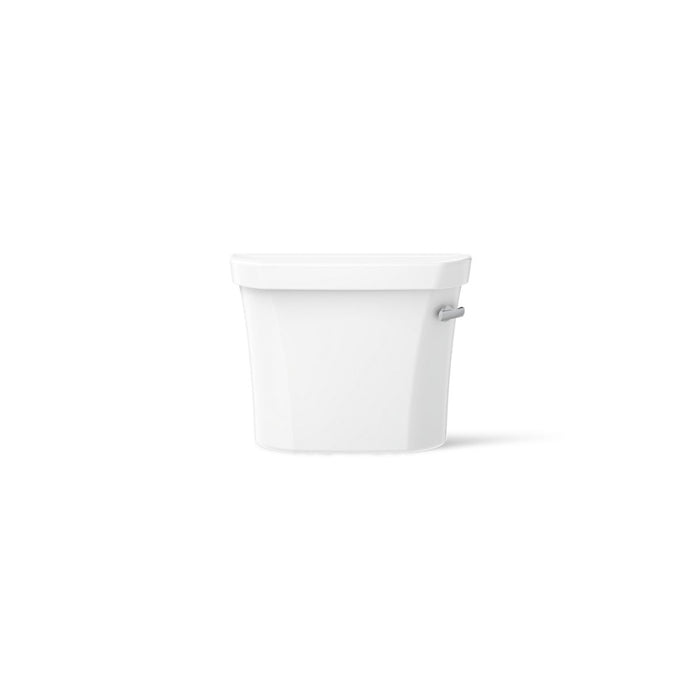 KOHLER K-44468-RA Highline Toilet Tank, 1.6 GPF, White - front view of product