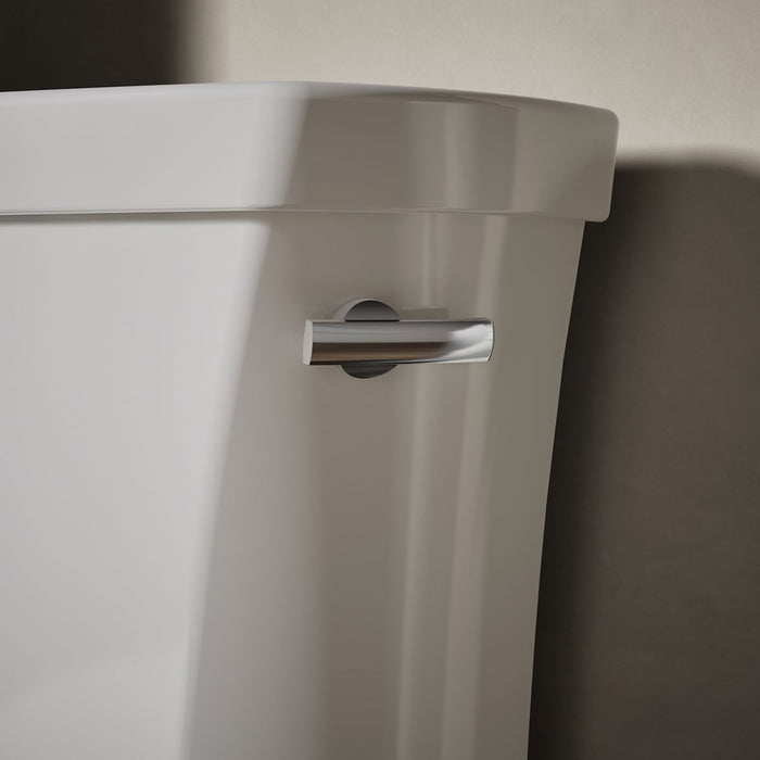 KOHLER K-44468-RA Highline Toilet Tank, 1.6 GPF, White - Shows close up detail of product in room