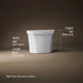 3/4 view of product with dimensions