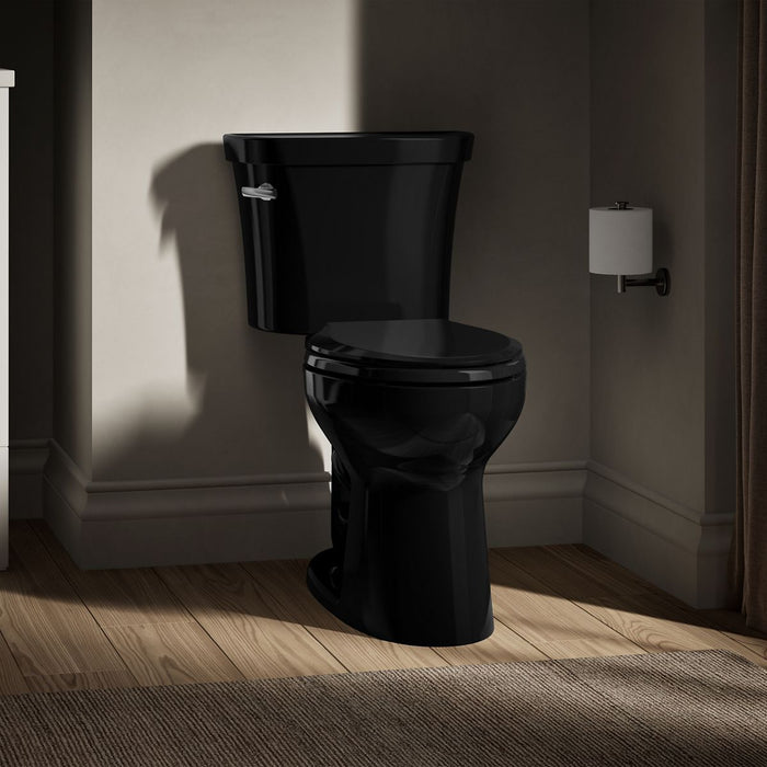 KOHLER K-44468 Highline Toilet Tank, 1.6 GPF, Black Black - image focused on single product story