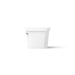 KOHLER K-44468 Highline Toilet Tank, 1.6 GPF, White - front view of product
