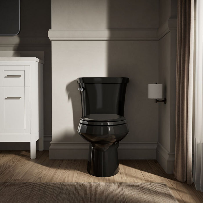 KOHLER K-4467 Wellworth Toilet tank, 1.28 gpf, black black - view 4