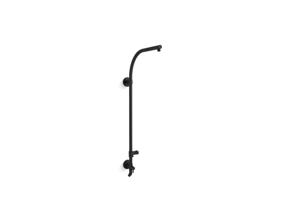 KOHLER K-45209 HydroRail-R Arch bath/shower column, matte black