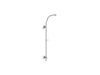 KOHLER K-45209 HydroRail-R Arch bath/shower column, polished chrome