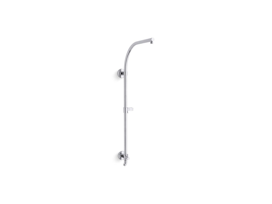 KOHLER K-45209 HydroRail-R Arch bath/shower column, polished chrome