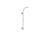 KOHLER K-45209 HydroRail-R Arch bath/shower column, vibrant polished nickel