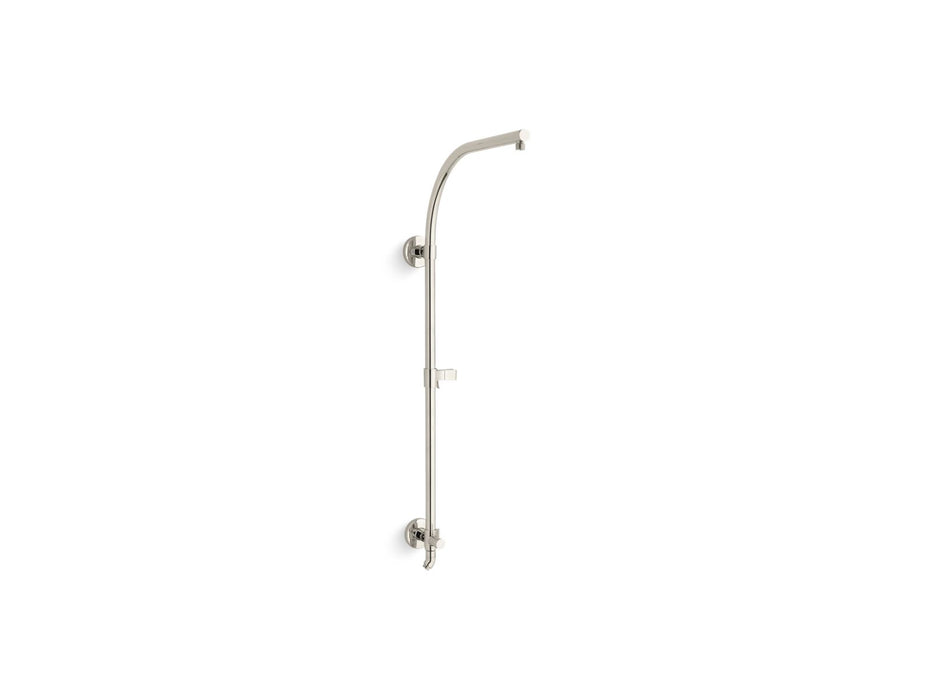 KOHLER K-45209 HydroRail-R Arch bath/shower column, vibrant polished nickel