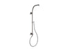 KOHLER K-45209 HydroRail-R Arch bath/shower column, vibrant titanium