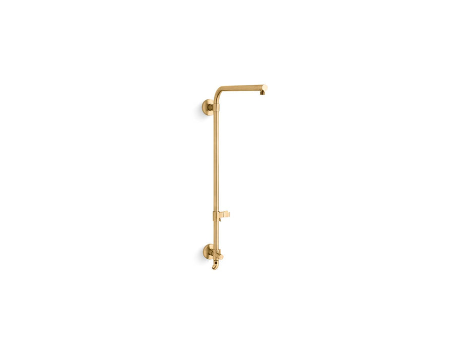 KOHLER K-45210 HydroRail-R Beam bath/shower column, vibrant brushed moderne brass