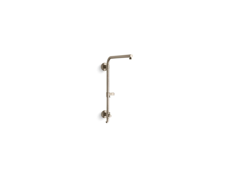 KOHLER K-45212 HydroRail-R Beam shower column, vibrant brushed bronze