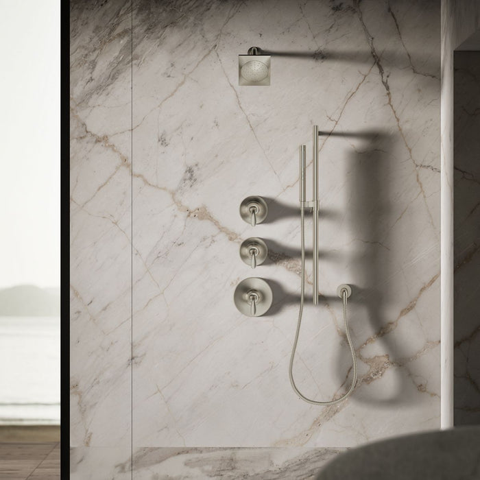 KOHLER K-45215-G Loure Single-function showerhead, 1.75 gpm, vibrant brushed nickel - view 4