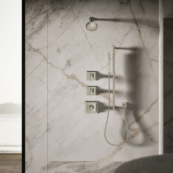 KOHLER K-45409-G Memoirs Single-function showerhead, 1.75 gpm, vibrant brushed nickel - view 4