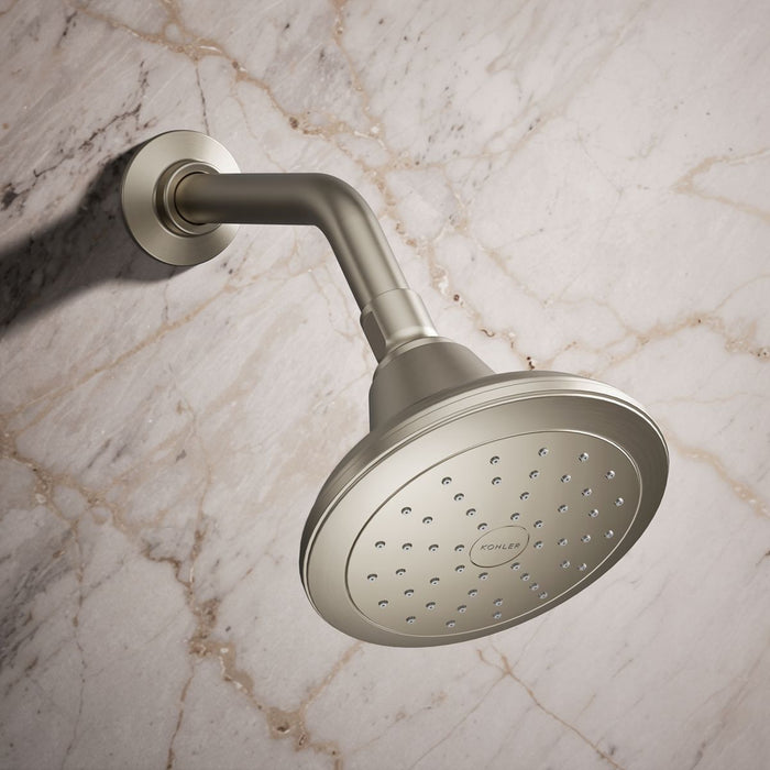 KOHLER K-45417-G Pinstripe Single-function showerhead, 1.75 gpm, vibrant brushed nickel - view 5