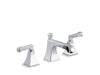 KOHLER K-454-4V Memoirs Stately Widespread bathroom sink faucet, 1.2 gpm, polished chrome