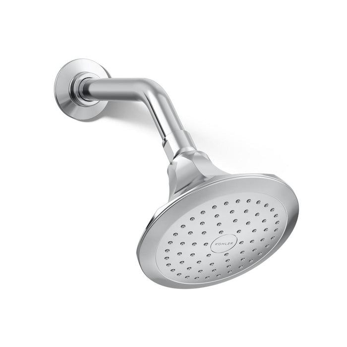 KOHLER K-457 Memoirs Single-function Showerhead, 2.5 GPM, polished chrome - view 3