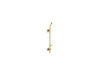 KOHLER K-45906 HydroRail-S Shower column, vibrant brushed moderne brass