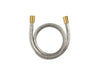 KOHLER K-45982 Awaken 60" ribbon hose, vibrant brushed moderne brass