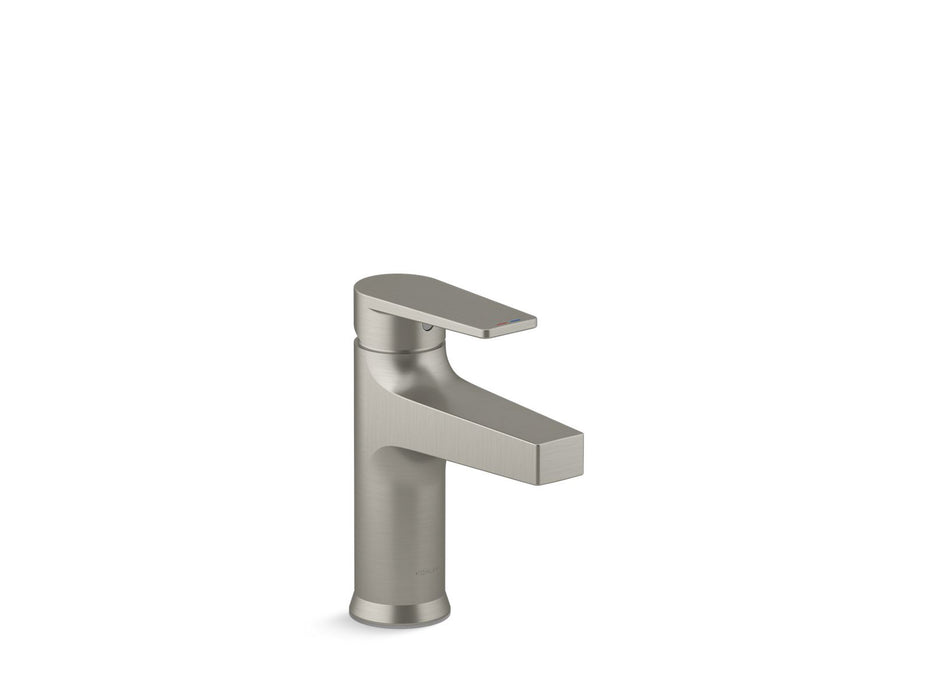 KOHLER K-46028-4 Taut Single-hole commercial faucet, vibrant brushed nickel