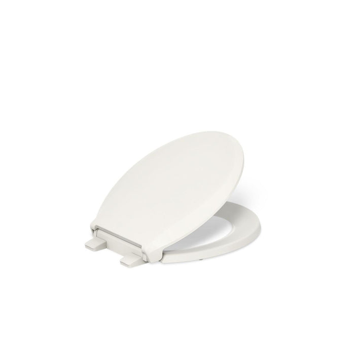 KOHLER K-4639-RL Cachet ReadyLatch Quiet-Close round-front toilet seat