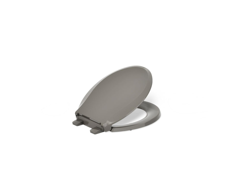 KOHLER K-4639-RL Cachet ReadyLatch Quiet-Close round-front toilet seat