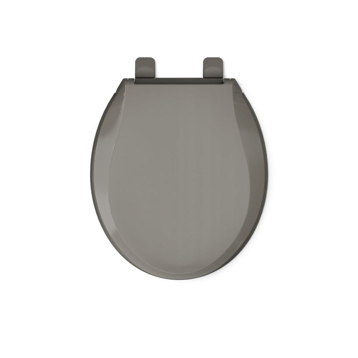 KOHLER K-4639-RL Cachet ReadyLatch Quiet-Close round-front toilet seat
