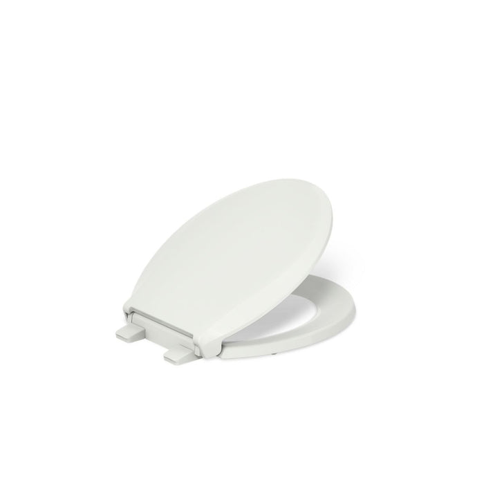 KOHLER K-4639-RL Cachet ReadyLatch Quiet-Close round-front toilet seat