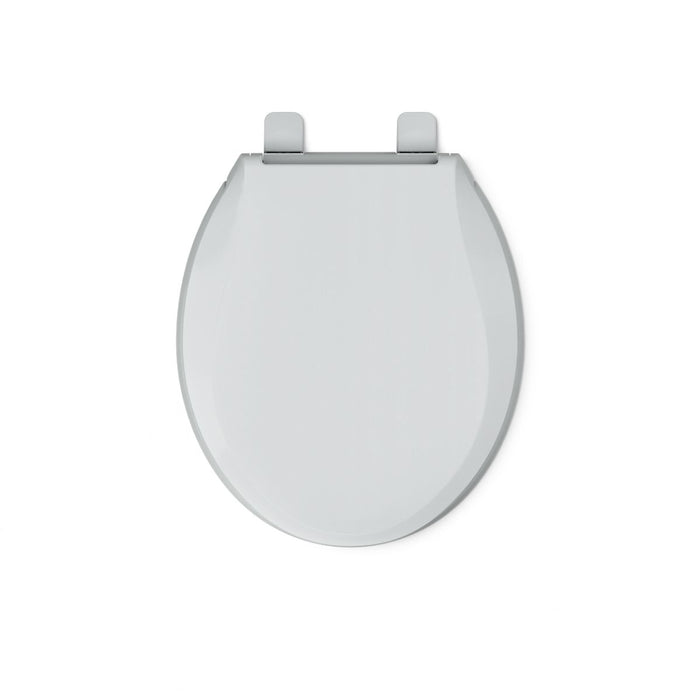 KOHLER K-4639-RL Cachet ReadyLatch Quiet-Close round-front toilet seat