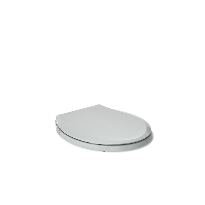 KOHLER K-4639-RL Cachet ReadyLatch Quiet-Close round-front toilet seat