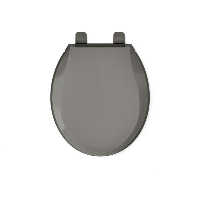 KOHLER K-4639-RL Cachet ReadyLatch Quiet-Close round-front toilet seat, thunder grey - view 2