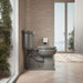 KOHLER K-4639-RL Cachet ReadyLatch Quiet-Close round-front toilet seat, thunder grey - view 3