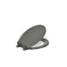 KOHLER K-4639-RL Cachet ReadyLatch Quiet-Close round-front toilet seat, thunder grey - view 5