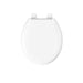 KOHLER K-4639-RL Cachet ReadyLatch Quiet-Close round-front toilet seat, white - view 4