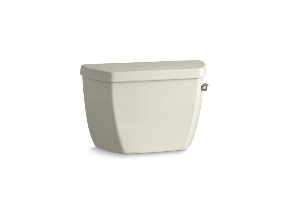 KOHLER K-4645-TR Highline Classic Toilet tank with cover locks, 1.6 gpf, biscuit