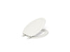 KOHLER K-4647 Stonewood Elongated toilet seat, almond
