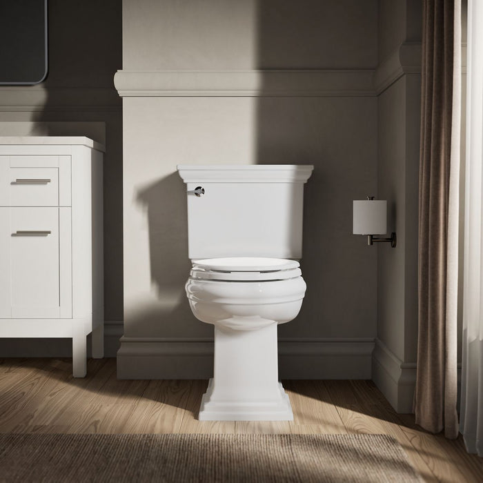 KOHLER K-4647 Stonewood Elongated toilet seat, white - view 4