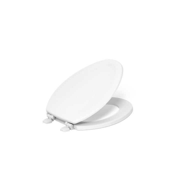 KOHLER K-4647 Stonewood Elongated toilet seat, white - view 5