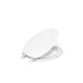 KOHLER K-4647 Stonewood Elongated toilet seat, white - view 5