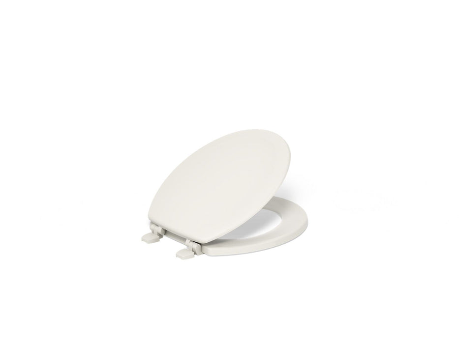 KOHLER K-4648 Stonewood Round-front toilet seat, almond