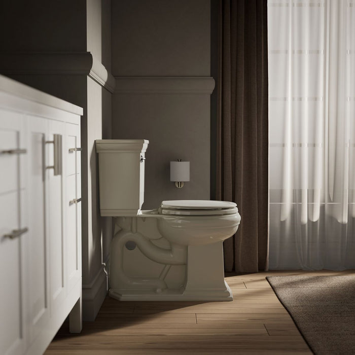 KOHLER K-4648 Stonewood Round-front toilet seat, almond - view 4