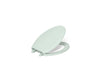 KOHLER K-4652 Lustra Quick-Release elongated toilet seat, seafoam green