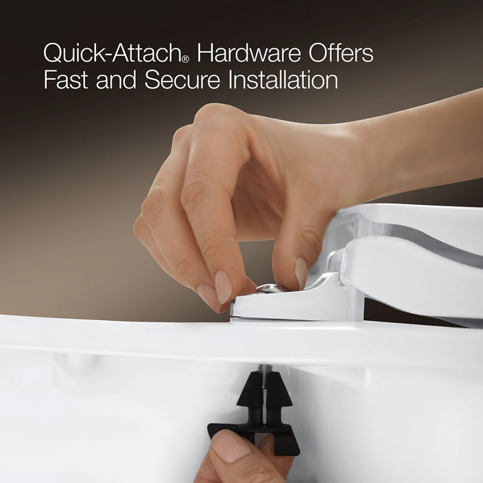KOHLER K-4652 Lustra Quick-Release elongated toilet seat, sunlight - view 2