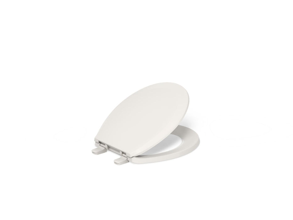 KOHLER K-4662 Lustra™ Quick-Release™ Round-front Toilet Seat, innocent blush