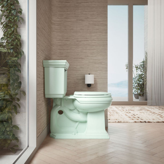KOHLER K-4662 Lustra™ Quick-Release™ Round-front Toilet Seat, seafoam green - view 3