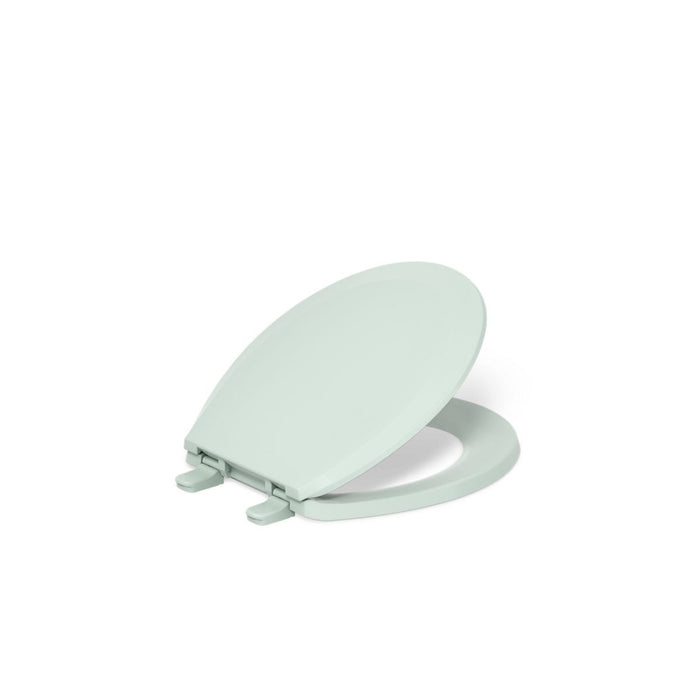 KOHLER K-4662 Lustra™ Quick-Release™ Round-front Toilet Seat, seafoam green - view 5