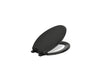 KOHLER K-4733-RL Glenbury ReadyLatch Quiet-Close elongated toilet seat, black black