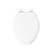 KOHLER K-4734-RL Rutledge ReadyLatch Quiet-Close elongated toilet seat, white - view 2
