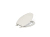 KOHLER K-4774 Brevia Quick-Release elongated toilet seat, almond